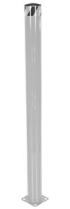 Vestil Bol-62-5.5-Sl Steel Pipe Safety Bollard 62" X 5-1/2" Silver
