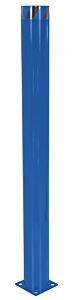 Vestil Bol-62-6.5-Bu Steel Pipe Safety Bollard 62" X 6-1/2" Blue
