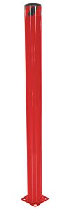 Vestil Bol-72-4.5-Red Steel Pipe Safety Bollard 72" X 4-1/2" Red
