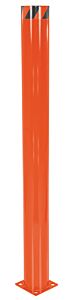 Vestil Bol-72-6.5-Or Steel Pipe Safety Bollard 72" X 6-1/2" Orange