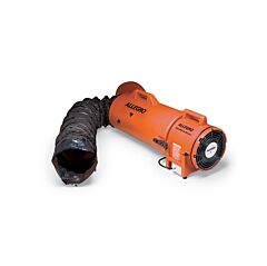 Allegro 9538-25E 8" Plastic Com-Pax-Ial Blower W/ 25' Ducting, Explosion-Proof, 220V/50Hz