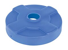 Vestil Dc-P-30-Can-Bu Low-Density Polyethylene Drum Recycling Lid 30 Gallon Blue