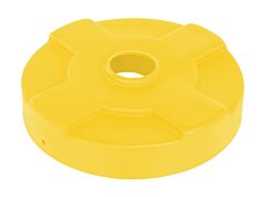 Vestil Dc-P-30-Can-Yl Low-Density Polyethylene Drum Recycling Lid 30 Gallon Yellow