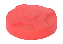 Vestil Dc-P-30-Rd Low-Density Polyethylene Drum Cover 30 Gallon Red
