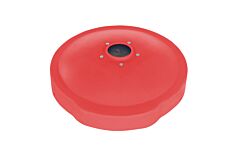 Vestil Dc-P-55-Canf-Uf-Rd Low Density Polyethylene Drum Recycling Lid Universal 55 Gallon Red