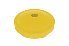Vestil Dc-P-55-Can-Uf-Yl Low-Density Polyethylene 55 Gallon Closed/Open Drum Recycling Flap Red