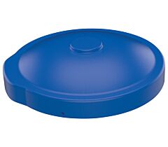 Vestil Dc-P-55-Uf-Bu Low Density Polyethylene Drum Cover 55 Gallon Universal Fit Blue