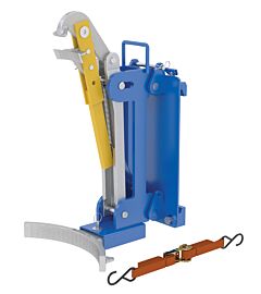 Vestil Dlh-Cl2-1 Steel Automatic Eagle Beak Drum Lifter 16-5/8" X 16-15/32" X 30-7/16" 1000 Lb. Capacity, Blue