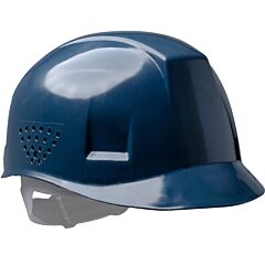 Dynamic 280-Hp940-08 Bump Cap With 4-Point Plastic Suspension And Pin-Lock Adjustable Back, Navy, Size One-Size