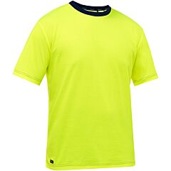 Bisley 310M1118-Y/2X Non-Ansi Short Sleeve T-Shirt, Yellow, Size 2X-Large