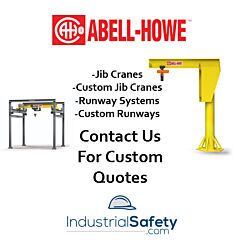 Abell-Howe Behc0204-10-Md Budgit Manguard Electric Chain Hoist, 2 Ton Capacity, 10 Ft. Lift, Motorized Trolley Suspension