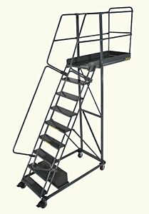 Ballymore Cl-9-28P Cantilever Ladder, Perforated Tread, 9 Steps