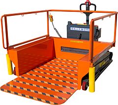 Ballymore Pld Plus Portable Loading Dock - 1,500 Lb Load Capacity, 55 In Lifting Height Max