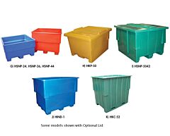 Bayhead Products At-Lid Seamless Plastic Pallet Container Lids
