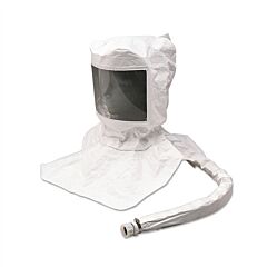 Allegro 9911-Cv Maintenance Free Tyvek Hood Cf Sar Assembly W/ Susp. & Flow Control Valve W/ Hansen Fitting
