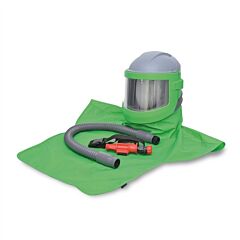 Allegro Nv30-00H Nova 3 Helmet (Complete) W/ Nylon Cape, Breathing Tube And Heater, High Pressure