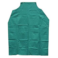 Anchor Brand Ag100 Bib Apron, 45 In X 35 In, Vinyl, Green