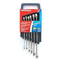 Crescent Ccws0 6 Piece Combination Wrench Set Sae