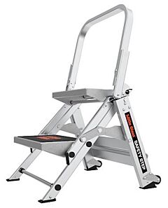 Little Giant 10210Ba Safety Step Rolling Step Stool