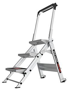 Little Giant 10310Ba Safety Step Rolling Step Stool