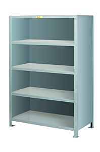Little Giant 5Se-2436-72 Heavy-Duty Welded Steel Closed Shelving, 24"W X 36"L, 10000 Lb Capacity