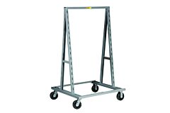 Little Giant Afs-3640-6Ph Adjustable Tray A-Frame Shelf Truck, 40"W X 36"L, 2000 Lb Capacity