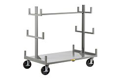 Little Giant Brt-3660-8Phbk Portable Bar; Pipe Truck, 48"W X 30"L, 5000 Lb Capacity