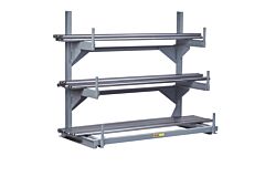 Little Giant Cbr-3060 Welded Cantilever Rack, 30"W X 60"L, 4000 Lb Capacity