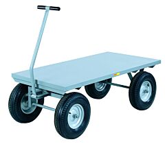 Little Giant Ch-3060-16P-Fsd Heavy-Duty Wagon Truck, 30"W X 60"L, 3000 Lb Capacity