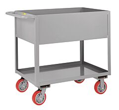 Little Giant Ds2436X12-6Py 12-Inch Deep Shelf Truck, 24"W X 36"L, 3600 Lb Capacity