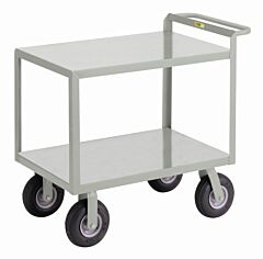 Little Giant G-2436-9P Merchandise Collector; Cushion Load Wheels, 24"W X 36"L, 1200 Lb Capacity