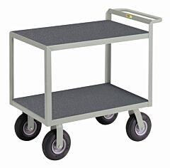 Little Giant G-2436-9Pm Instrument Cart With Hand Guard, 24"W X 36"L, 1200 Lb Capacity