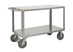 Little Giant Gh-2436-8Phk-Fl Extra-Heavy Duty Shelf Truck, 24"W X 36"L, 5000 Lb Capacity