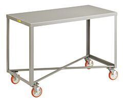 Little Giant Ip-2436Rm-Brk Mobile Tables, 34"H X 24"D X 36"W, 1000 Lb Capacity