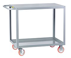 Little Giant Lg-3048-Brk Welded Service Cart, 30"W X 48"L, 1200 Lb Capacity