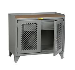 Little Giant Mhp-Ll-2D-2448Hd Counter Height Bench Cabinet With Heavy-Duty Storage Drawer, 41"H X 24"D X 48"W, 2000 Lb Capacity