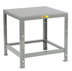 Little Giant Mth1-3048-Ah Heavy-Duty Machine Table, 30" To 37"H X 30"D X 48"W, 10000 Lb Capacity