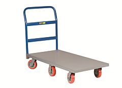 Little Giant Nb6W-3672-6Py 6-Wheel Platform Trucks, 36"W X 72"L, 3600 Lb Capacity