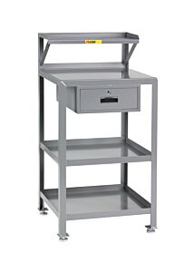 Little Giant Psr-2224-Lldr Shop Desk, 39" To 42"H X 22"D X 24"W, 2000 Lb Capacity