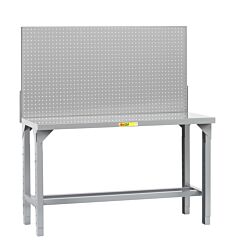 Little Giant Wst1-3060-Ah-Pb Adjustable Height Welded Workbenches, 24" To 41"H X 30"D X 60"W, 4500 Lb Capacity