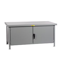 Little Giant Wwc-3072 Heavy-Duty Cabinet Workbench, 34"H X 30"D X 72"W, 10000 Lb Capacity