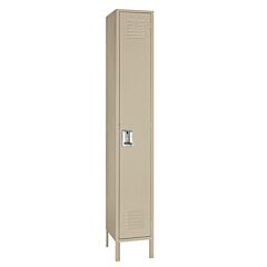 Lyon 5062-Putty Single Tier Steel Lockers