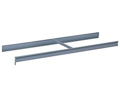 Lyon Dd67311 3 Level 72" W X 24" D X 72" H Bulk Storage Rack With Front-To-Back Supports Add-On, Color: Dove Gray