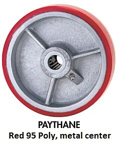 Payson Casters Kp700-8Ul-Dw Heavy-Duty Dual-Wheel Caster
