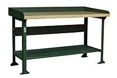 Pollard Bros 141-430-35 Laminated Hardwood Heavy Duty Workbench, 4' X 30"