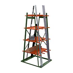 Pollard Bros 402 Double Sided Vertical Bar Rack - 402
