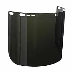 Jackson Safety 29080 F50 Polycarbonate Special Face Shields, Iruv 5.0, D Shape, 8 In H X 15.5 In L