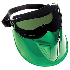 Kleenguard 18631 V90 Shield Safety Goggles Shield, Black Frame, Iruv 3.0 Anti-Fog Lens, 1/Each