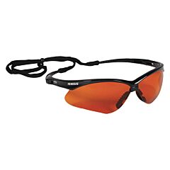 Kleenguard 19642 Nemesis Safety Glasses, Black Frame, Copper Blueshield Lens, 1/Each
