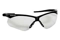 Kleenguard 28618 Nemesis Rx Readers Safety Glasses, Black Frame, +1.0 Clear Lens, 1/Each